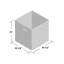 Bac de rangement en tissu Premium Cubes-14677023