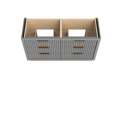 Lecrieú Double Drawer Bath Vanity