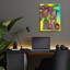 «Mums Flowers» par Hello Angel, art mural en verre acrylique-1118765732