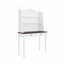 Ostyn avec 2 tiroirs et tablettes de rangement-811654182