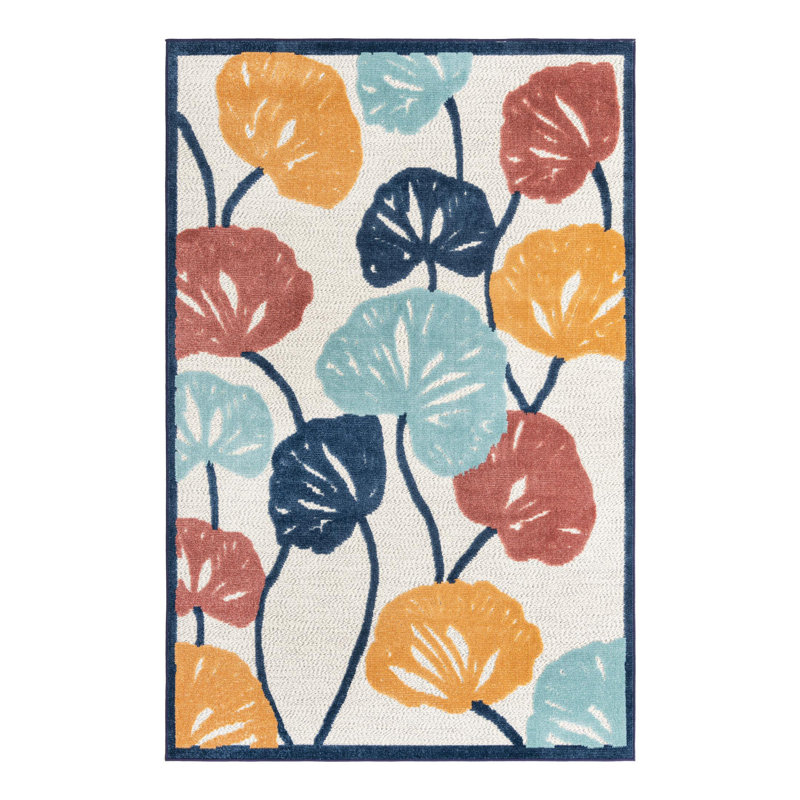 Tapis intérieur / extérieur Mashpee, Rectangle 5 pi 3 po x 8 pi