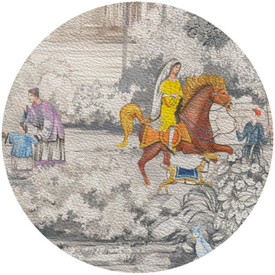 Napperon India