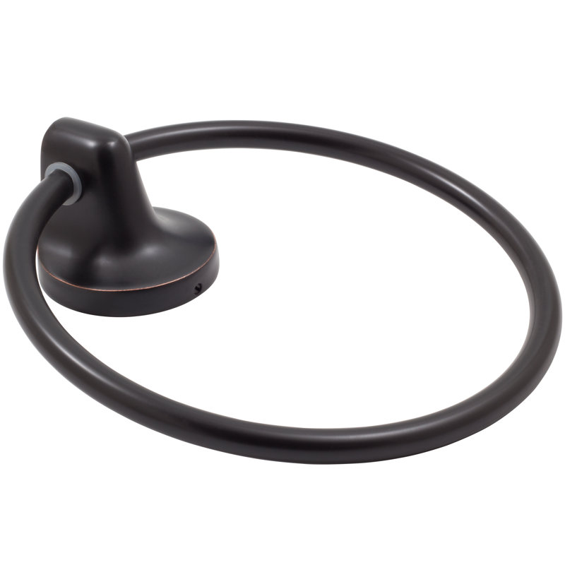 Harbor Mist Towel Ring, Vintage Bronze