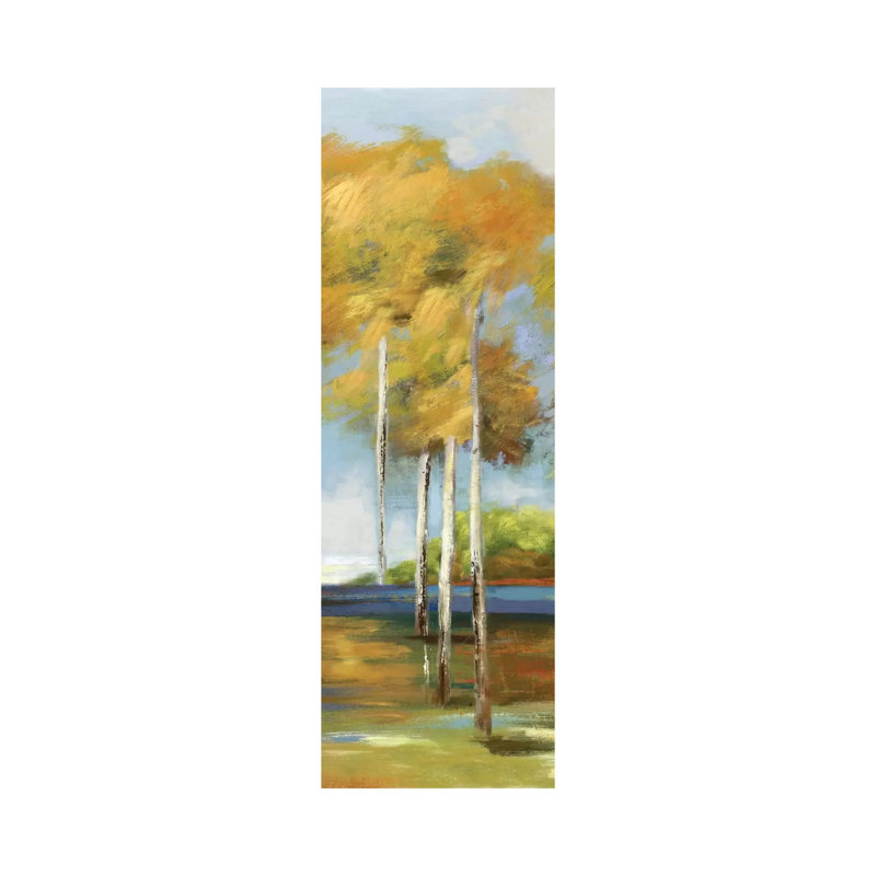 Breezes II by Allison Pearce - Wrapped Canvas Panoramic Painting, 91.44cm H x 30.48cm W x 1.91cm D