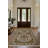 Kenzah Collection Digital Print Cotton-Polyester Green Floral Rug-584334415