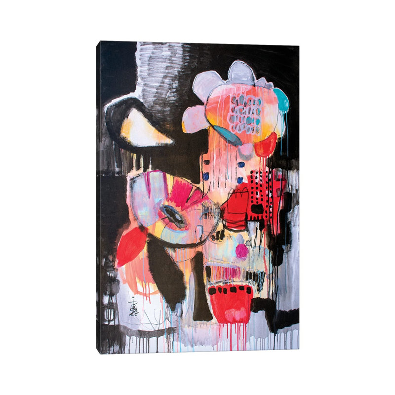 Night Bloomers By Misako Chida - Wrapped Canvas Painting by Misako Chida - Wrapped Canvas Painting
