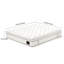 Matelas pour très grand lit de 12 po, mousse à mémoire de forme et ressorts ensachés pour un confort équilibré, blanc, solution pour chambre à coucher moderne, emballage indispensable indispensable, emballage