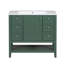 Meuble-lavabo simple 36 po avec plateau Leiding-49431052