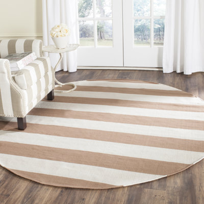 Dirit Hand Woven Cotton Striped Rug