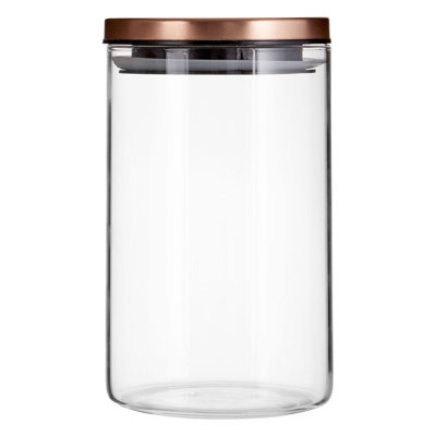 Saltash Glass Jar