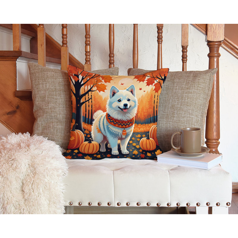  Coussin décoratif intérieur / extérieur en polyester Autre / Sans motif, 14 po x 14 po