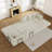 Convertible Boneless Sectional Sleeper Sofa Bed Modular Compression Couch With Removable Back And Arm-330436994