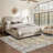 Vintage Decorative Area Rug, Polyester, Washed Back, Folding Printed Oriental Traditional Persian Design, Non-Shedding, Easy Care, Ideal.-1133257324