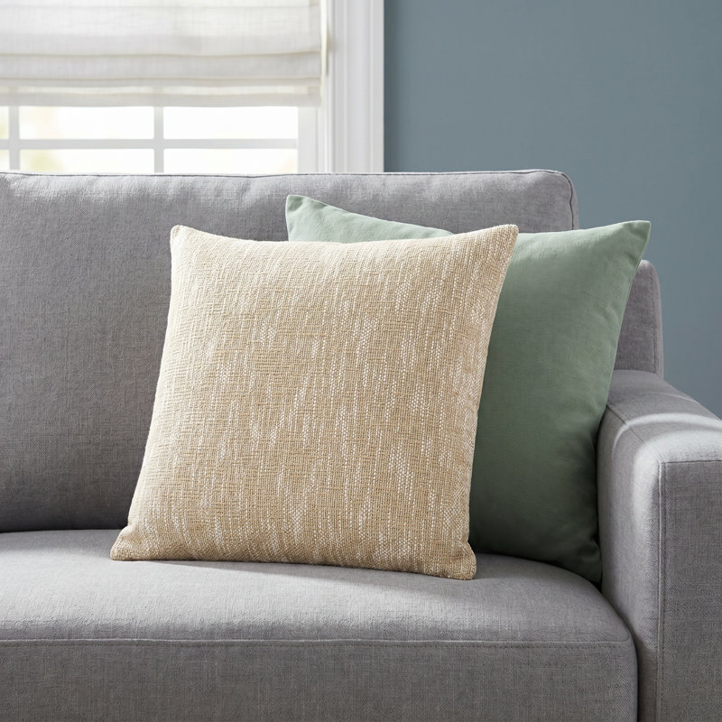 Alta Square Cotton Throw Pillow Cover, 20" x 20", Pillow Cover Only - No Insert