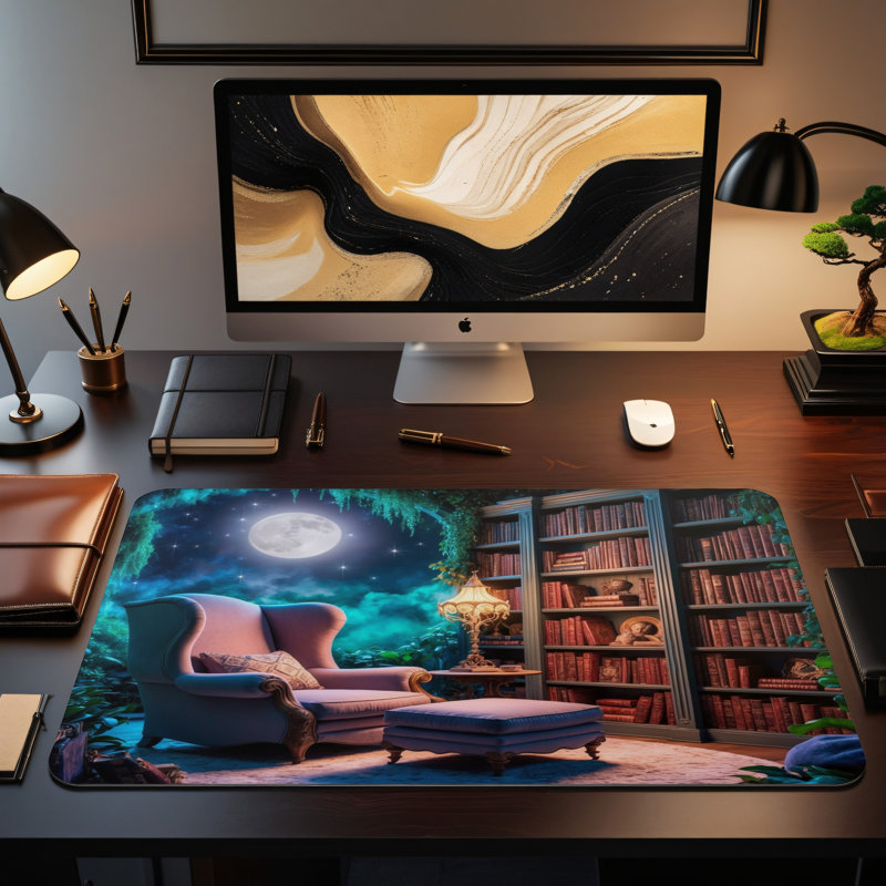 Polyester Desk Pad, 23.6x13.8