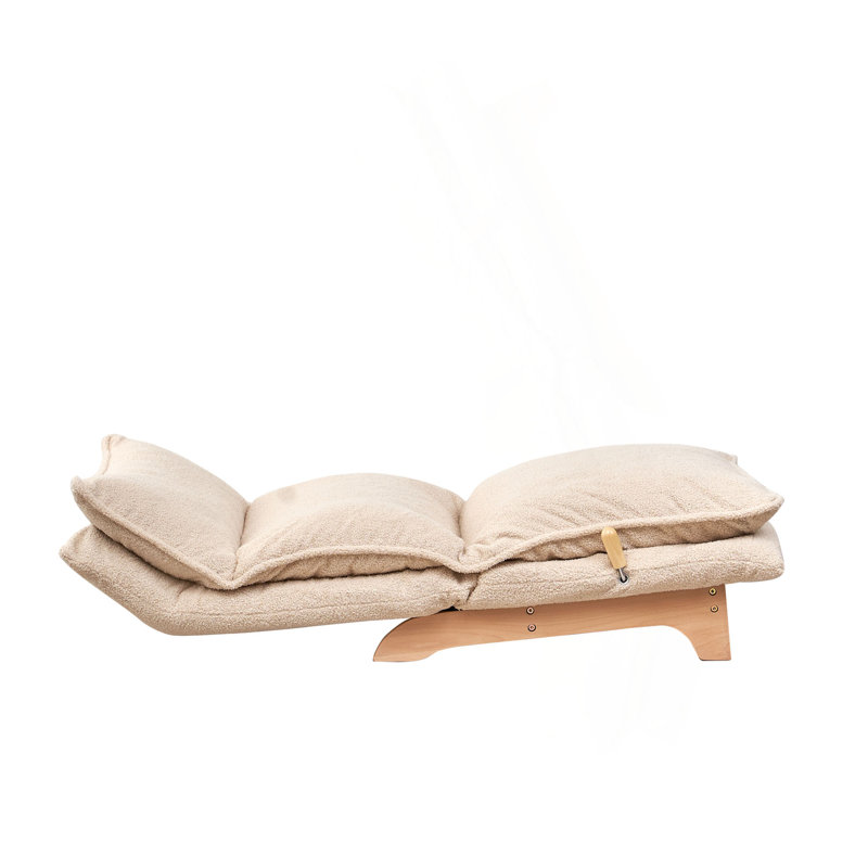 Lazy Sofa Balcony Leisure Chair Bedroom Sofa Chair Foldable Reclining Chair Leisure Single Sofa Functional Chair
