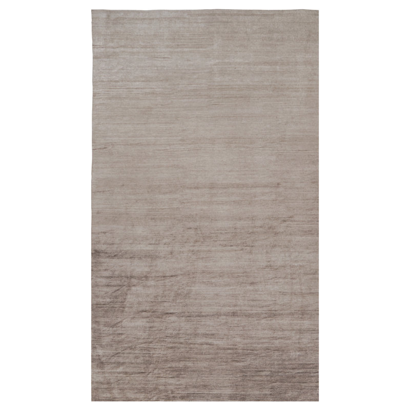 Textural Handmade Kilim Cotton and Silk Area Rug