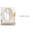 Anacleta Radius Rectangle Framed Wall Mirror-1190331527-1190331520