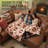 Plush Western Fleece Blanket, Double Sided-100354115-100354117
