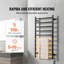 Plug-in, Rapid Heating, 5-Level Temp Control, Smart Timer, Thick Wall Design, Fits All Bathroom Styles