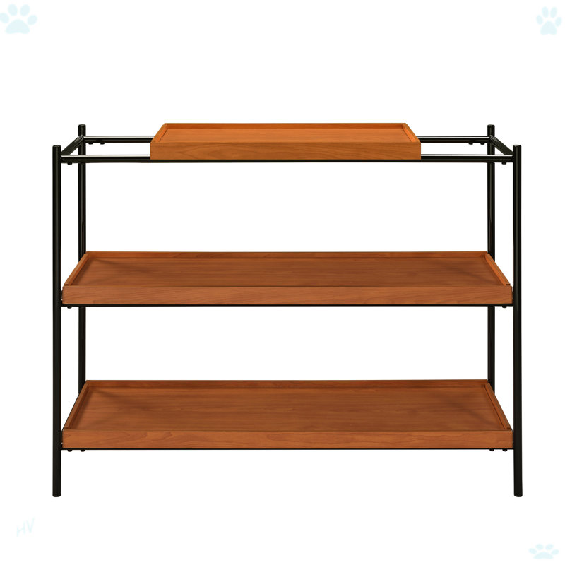 3-Shelf Console Table