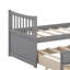 Twin Size Daybed With Drawers And Trundle-760228760