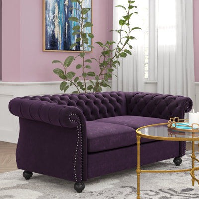 Pasillas Rolled Arm Loveseat