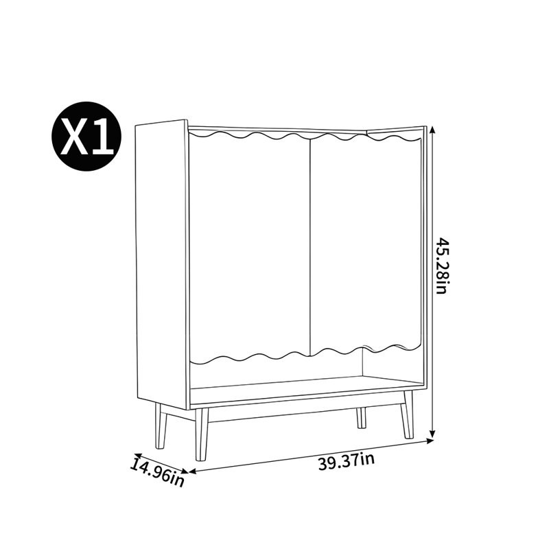 Armoire à chaussures de style européen