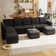 VINGLI 9-Piece Modular Sectionals