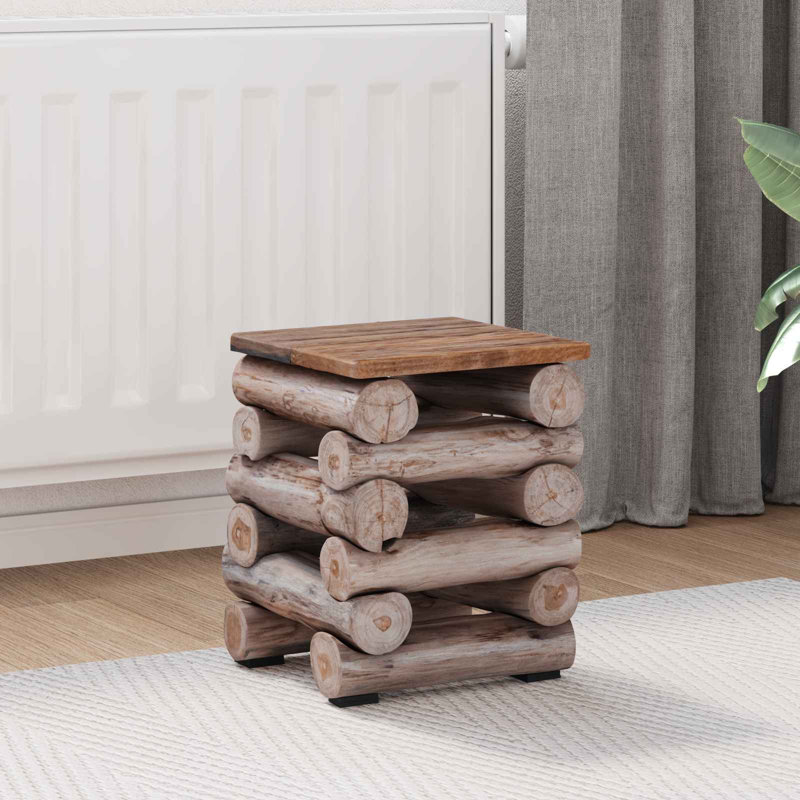 Solid Wood Accent Stool