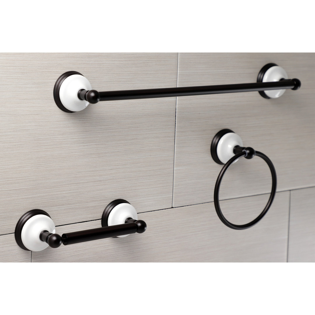 Kingston Brass Victorian 3-Piece Bathroom Hardware Set Kingston Brass 