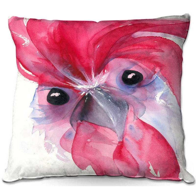 Coussin coq canapé, 16 po x 1 po