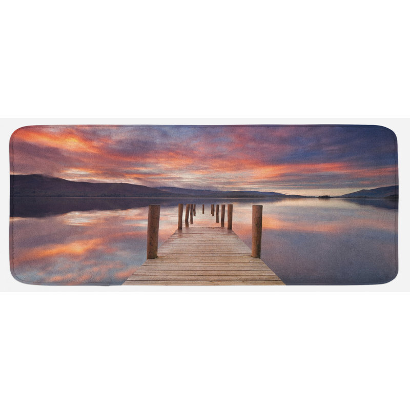 Tapis de cuisine paysage