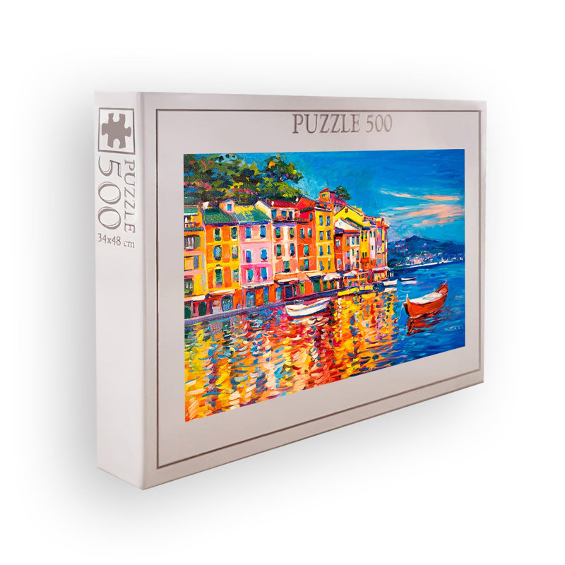500 pièces en carton, 100% carton, 500 pièces, 18,9 x 13,4 pouces | Taille de la boîte: 13,2 po x 9,1 po x 2,0 po | Parfait pour le plaisir et la détente en famille, pièces durables de haute qualité pour un assemblage facile, cadeau idéal pour les amateurs de casse-tête