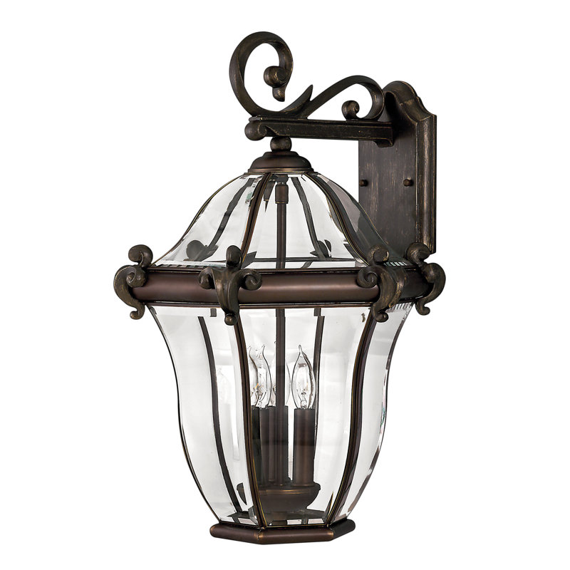 Lanterne murale d'extérieur 3 lumières Leer