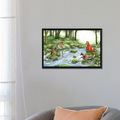 Pêche avec le renard et ses amis