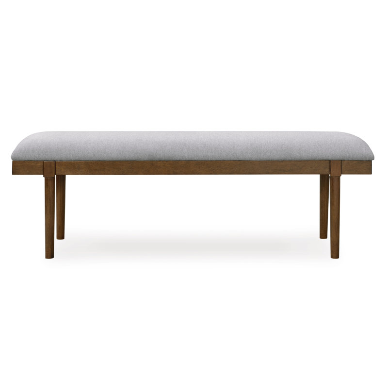 Delando Lyncott 59" Upholstered Dining Bench