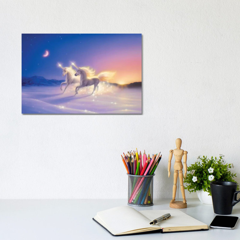 Winter Wonderland 1 Piece Wrapped Canvas Wall Art, 20.32 cm H x 30.48 cm W