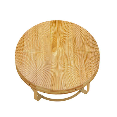 Attractive Coffee Table Pine Metal Legs For Home Use Exquisite Legs Shade Any Room