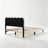 Mevlor Queen Upholstered Bed with Petal Headboard LED Lighting and Solid Wood Frame-793030940