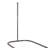 Utopia Alley Rustproof Aluminum Hoop Shower Rod With Ceiling Support for Clawfoot Tub, 54 Inch Extra Large Size by 26 Inch-50131465