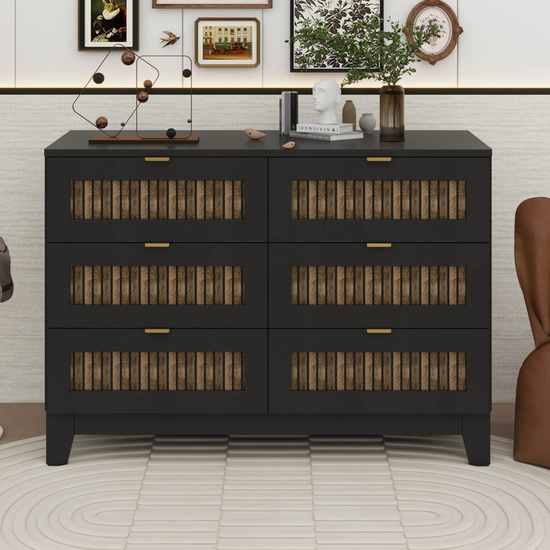 Armoire de rangement Farmhouse, Noir