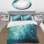 Turquoise Tranquility IX - Ensemble de housse de couette Paysages - Microfibre de polyester-110397787