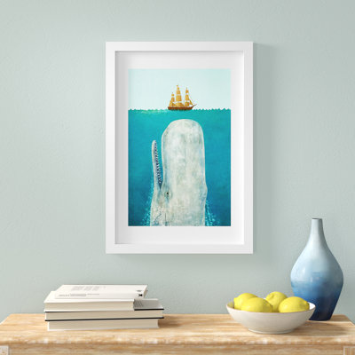 «The Whale Square», reproduction d'art graphique