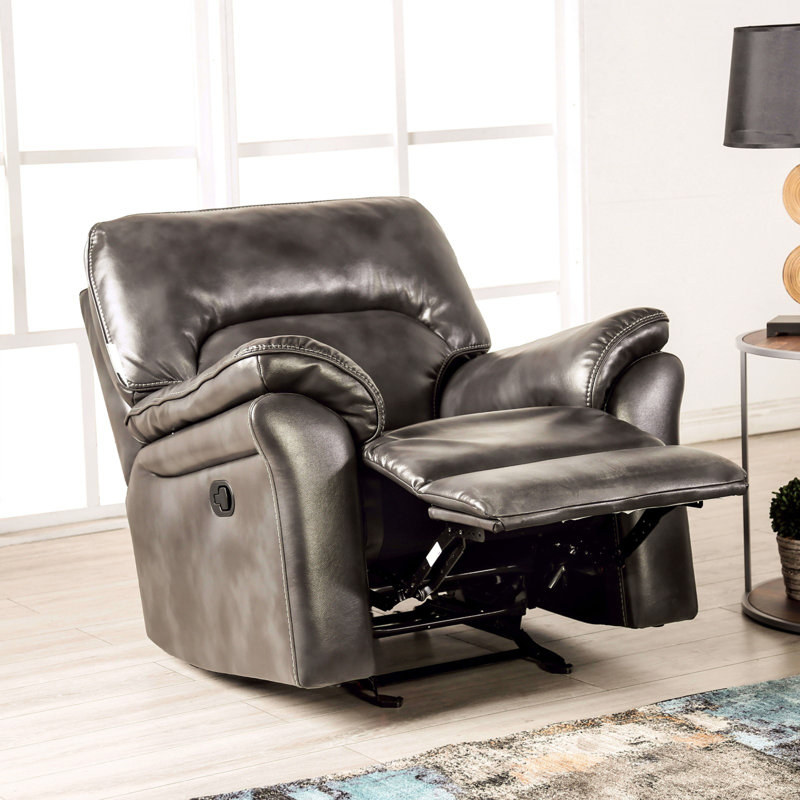 Fauteuil oscillant inclinable de style transitionnel