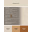 Tapis beige lavable à la machine Abaokoro-1898842876