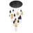 Écrou 22 light Chandelier-278928016