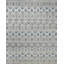 Contemporary Hand Knotted Wool Geometric Area Rug-1794667613