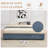 4 Drawer Upholstered  Platform Storage Bed-444471828-459372851