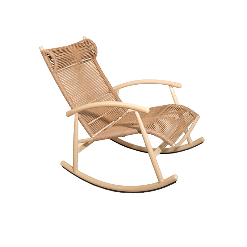 Chaise berçante en rotin Balcon Home